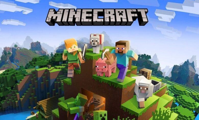 minecraft (2009) game icons banners