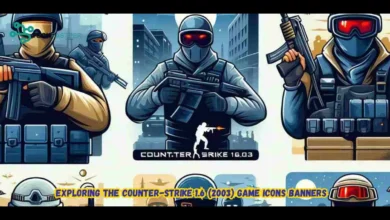 counter-strike 1.6 (2003) game icons banners